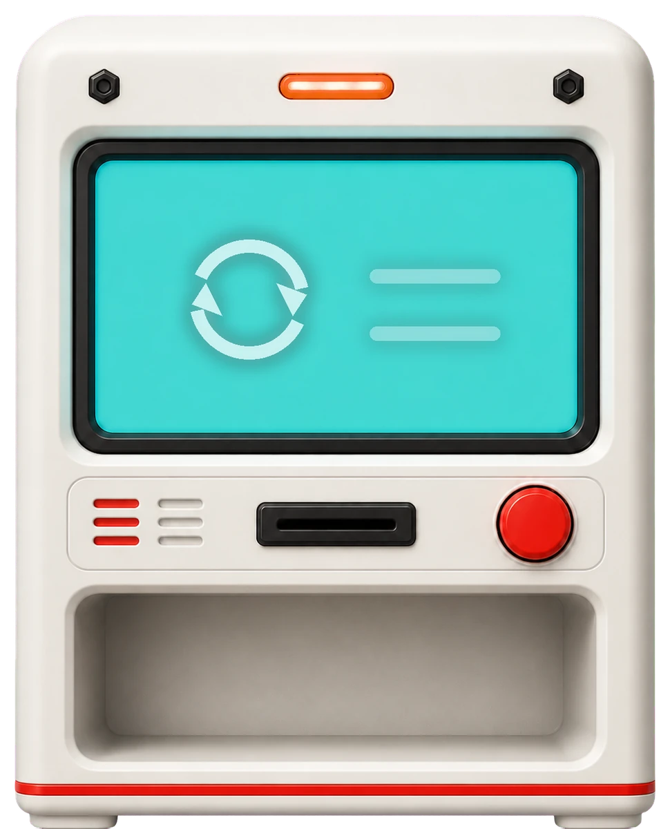 The vending machine searching for your trade